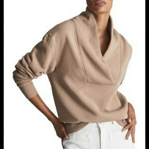 Reiss Astrid Shawl Collar Sweater